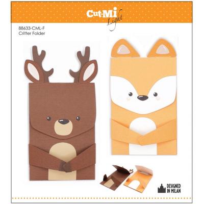 Impronte d'Autore Cutting Dies - Critters Folder